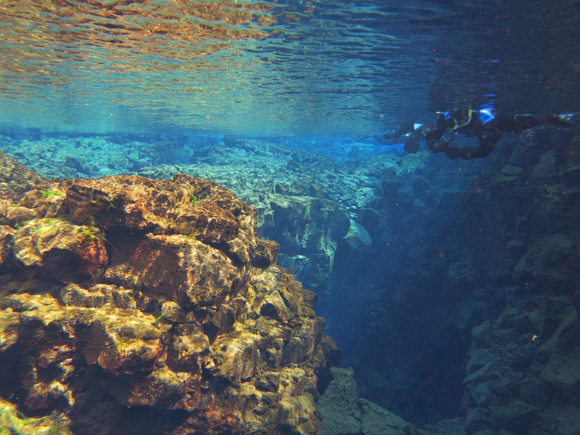 Snorkelling Silfra Islande