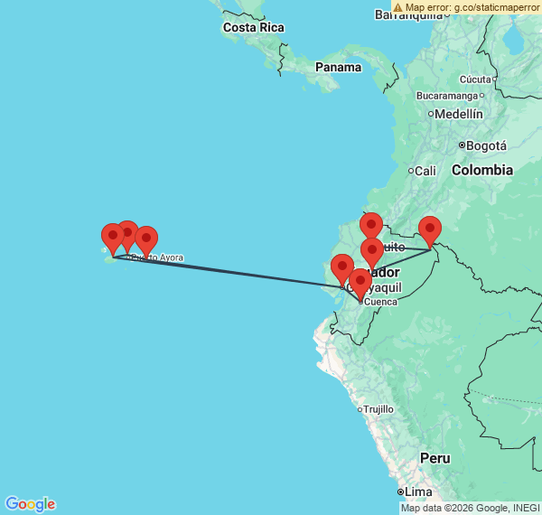 Combiné découverte Equateur & Galápagos
