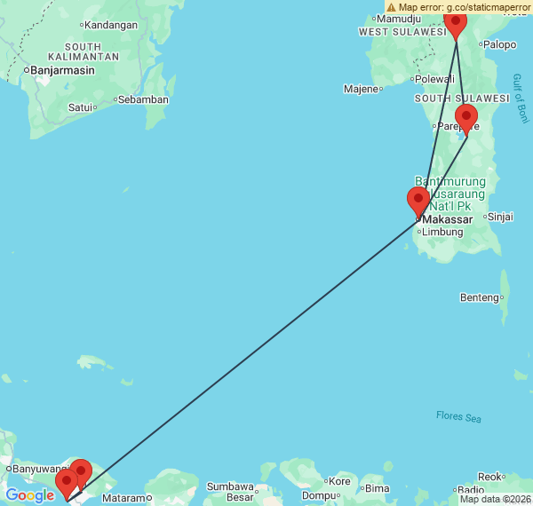 Sulawesi et Bali, exploration sportive