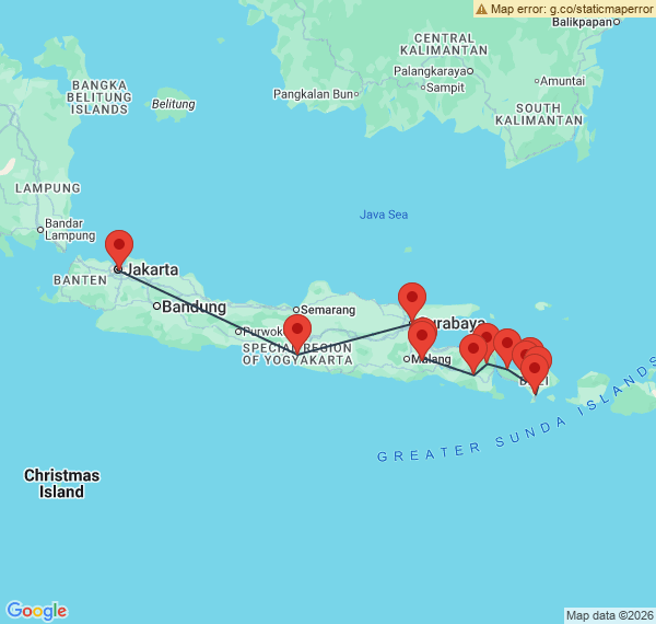 A la conquête des volcans, de Java à Bali