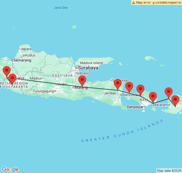 Découverte de Java, Bali et Lombok