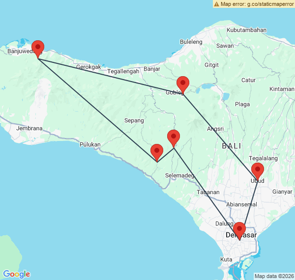 Rizières et trésors de Bali
