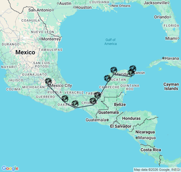 De Mexico à Cancun : visiter le Mexique aux mille visages