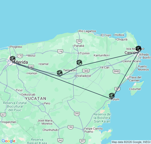 Visiter le Yucatan, des cités mayas aux plages caribéennes
