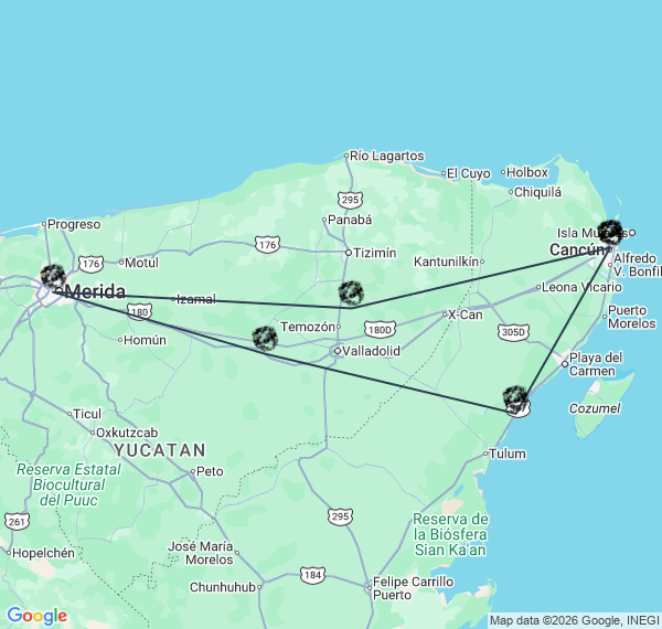 Le Yucatan en famille
