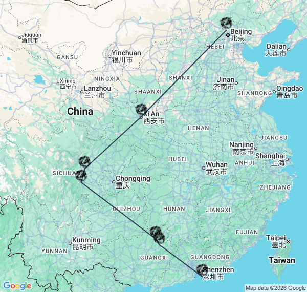 Périple chinois en famille