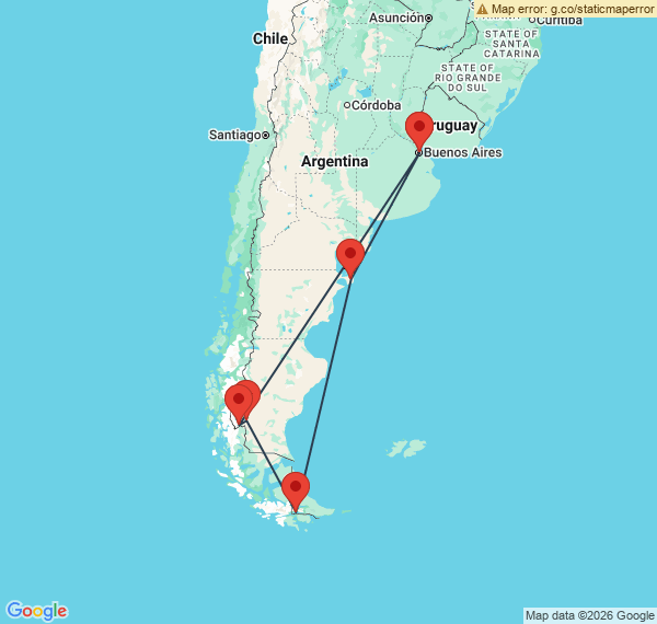 Voyage de noces en Patagonie