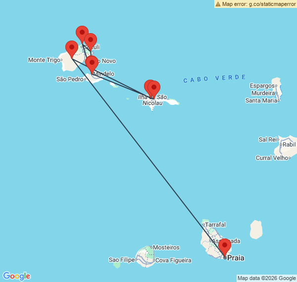 Voyage guidé 3 îles : Santo Antao, Sao Vicente & Sao Nicolau Cap Vert