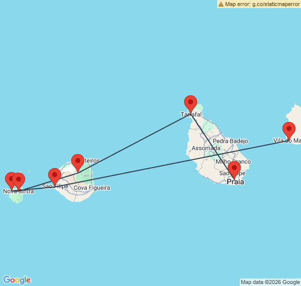 Le Cap Vert dans tous ses états : ile de Maio, Santiago, Fogo et Brava
