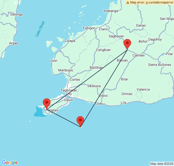 Expédition entre Panglao island et Bohol