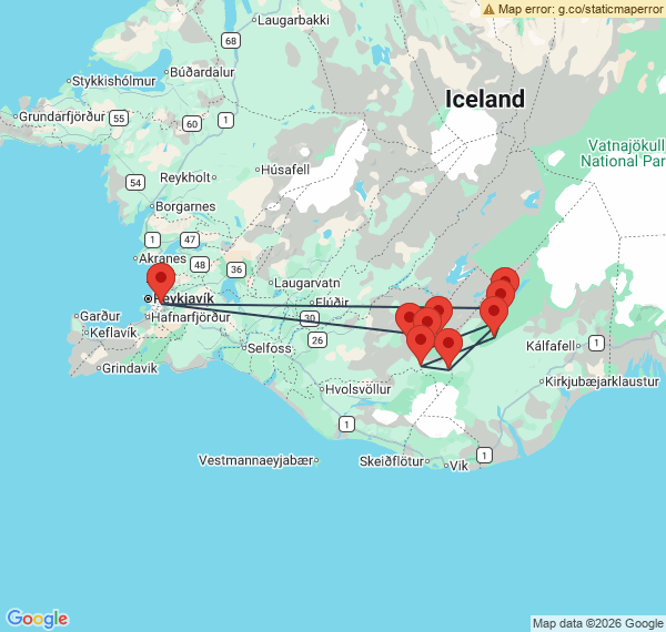 Trek au coeur de l'Islande