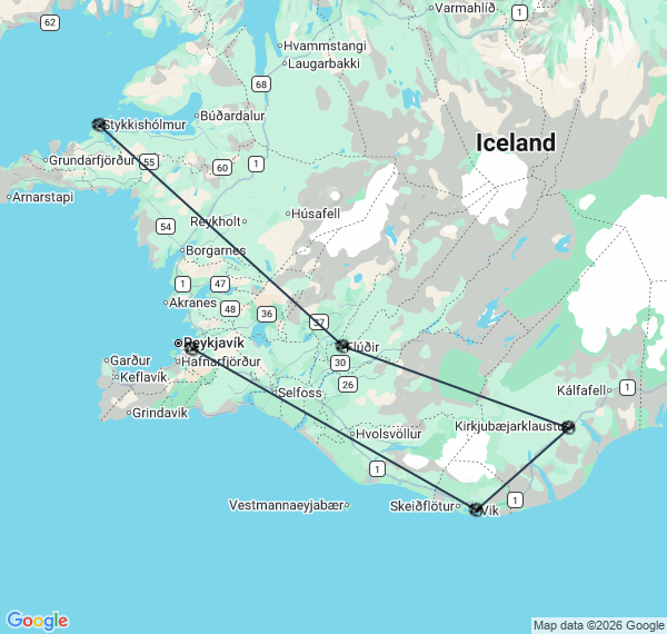 Autotour en Islande en famille