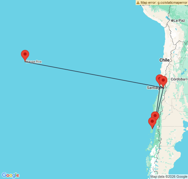 Trio de charme : Valparaiso, Chiloé et île de Pâques