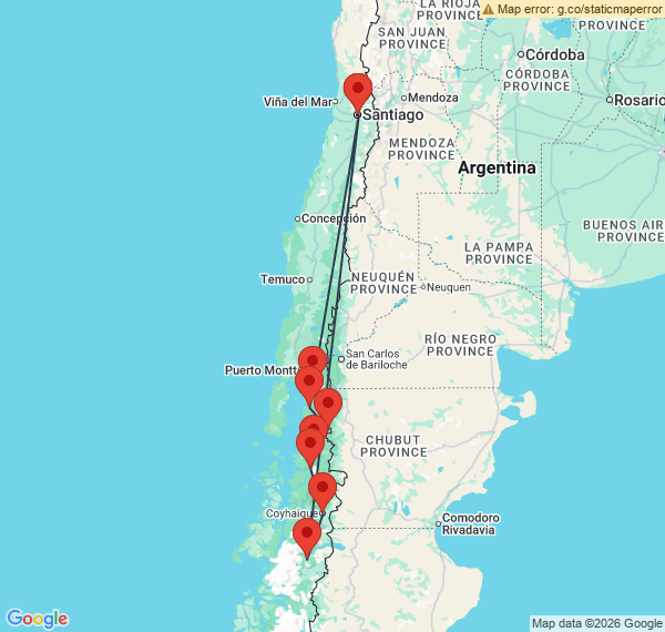 Autotour sur la Carretera Austral - Route Australe Nord