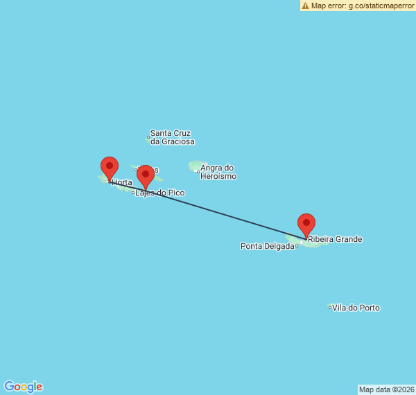 Trio Faial, Pico et Sao Miguel : premiers pas aux Açores
