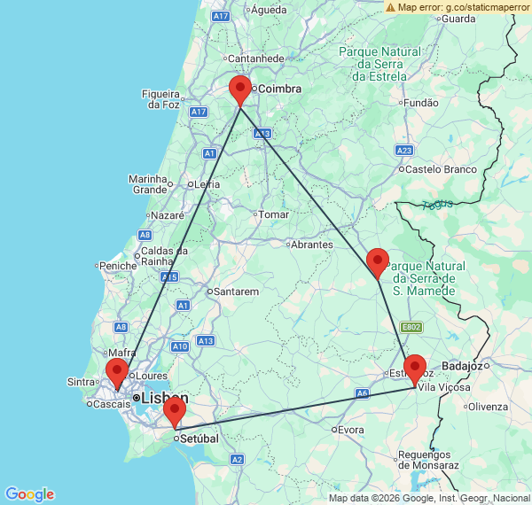 Les Beiras et l'Alentejo en Pousadas