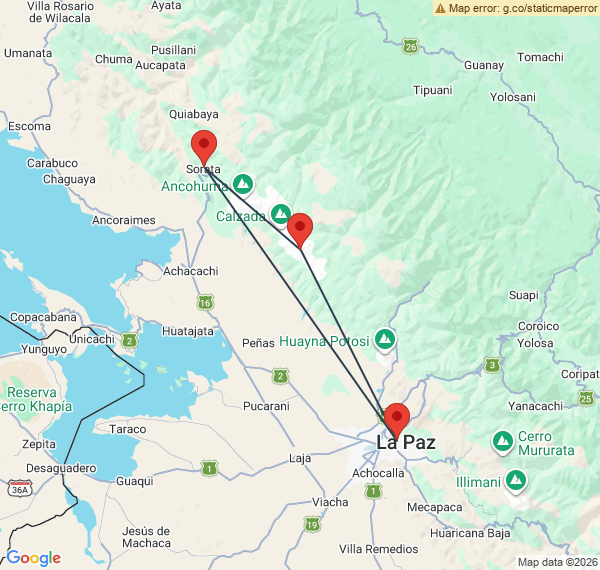Trek à l'assaut du Chachacomani