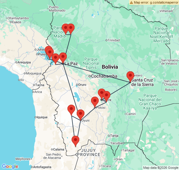 Le grand tour de la Bolivie