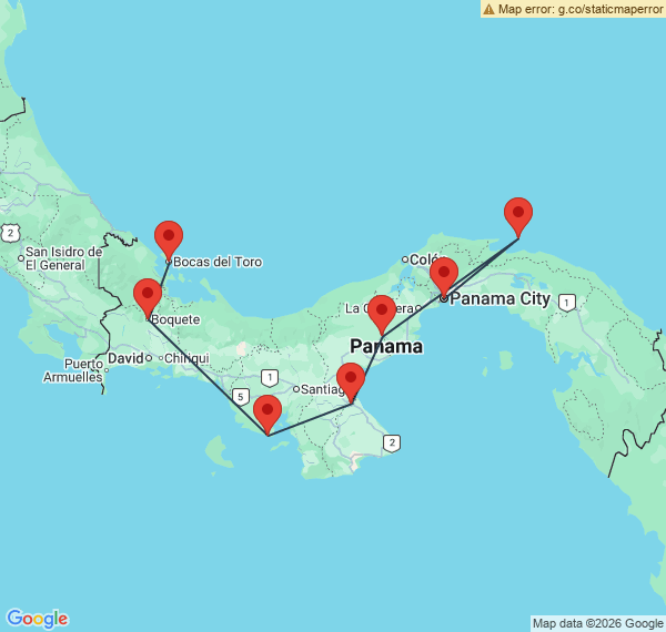 Le Grand tour du Panama