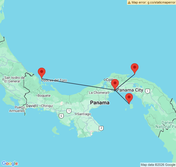 Les archipels du Panama