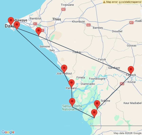 Sur les rives du Delta du Saloum