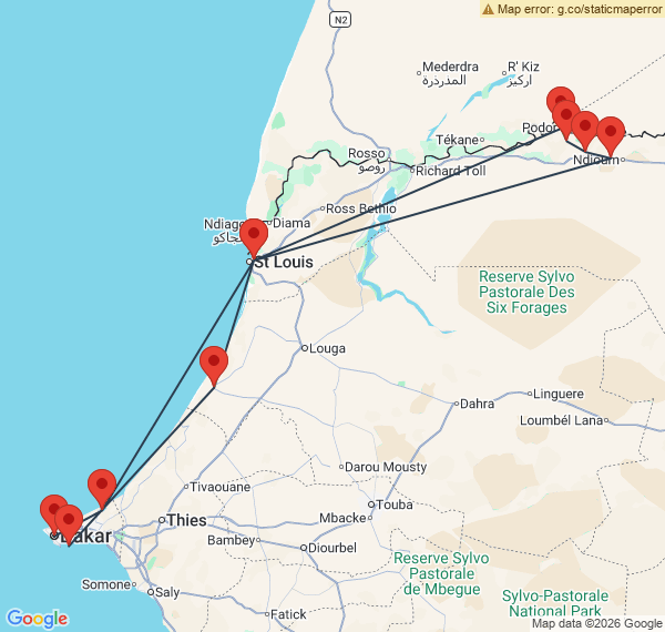 Découverte entre terre et mer du Royaume Toucouleur