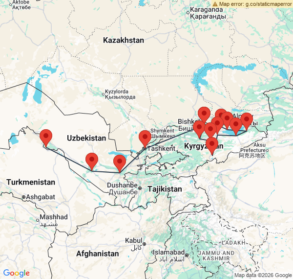Ouzbékistan & Kirghizistan : entre trésors et montagnes