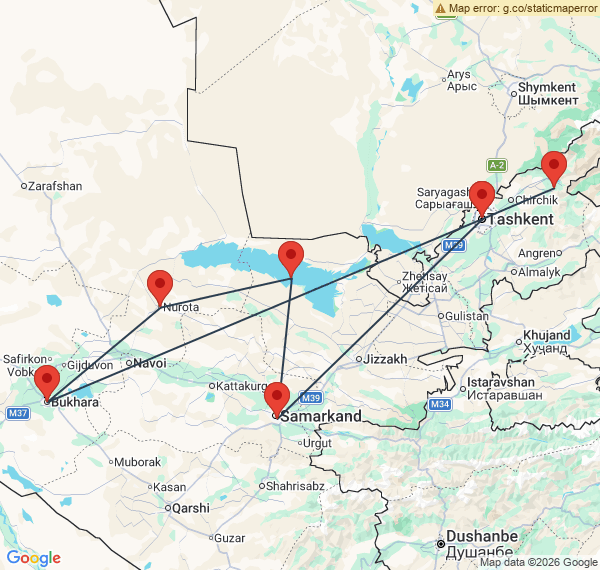 Circuit bien être en Ouzbékistan