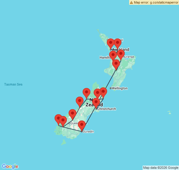 Vol au-dessus du détroit de Cook - Deux îles en 15 jours