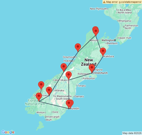 L'île du Sud aux 1000 paysages en deux semaines