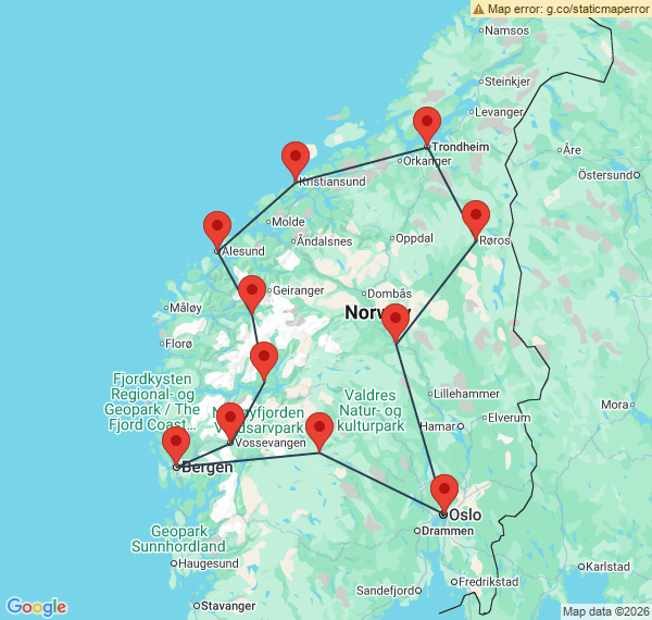 Les incontournables de la Norvège, entre fjords et montagnes
