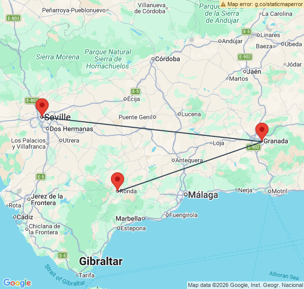 L'Andalousie des villages blancs