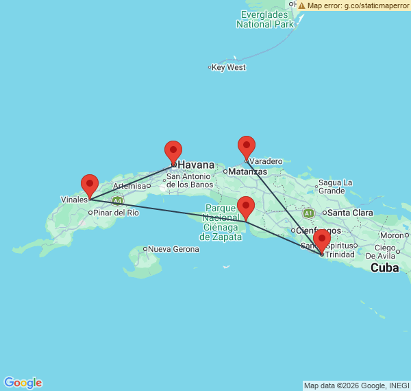 Circuit à Cuba en famille