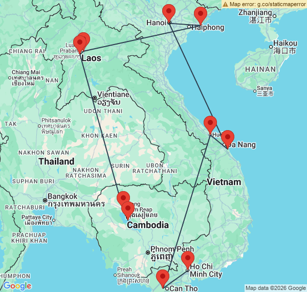 A la découverte de l'Indochine