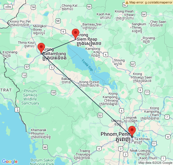 Circuit express au Cambodge