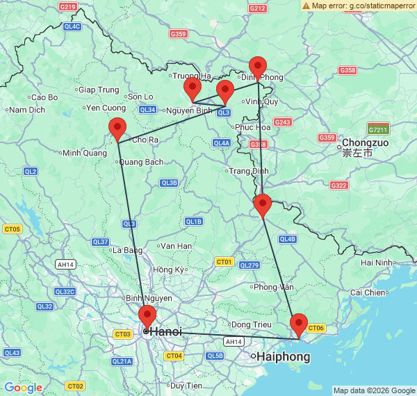 Aventure au Nord du Vietnam