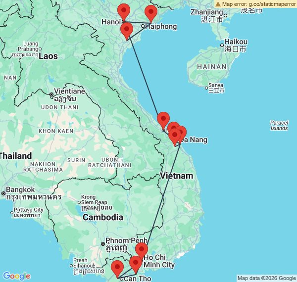 Le Vietnam impérial en circuit