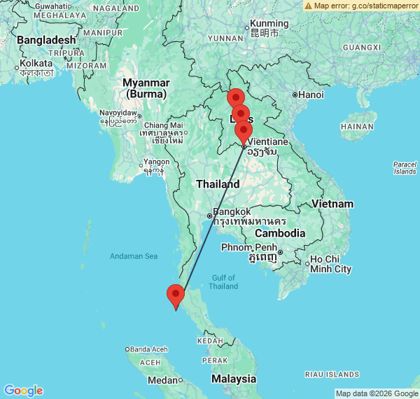 Splendeur laotienne et sérénité thaïlandaise