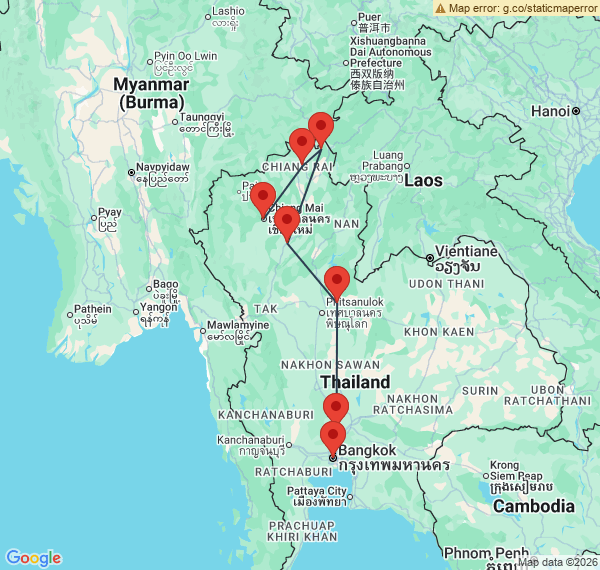 Circuit en Thaïlande : aux origines du vieux royaume thaï