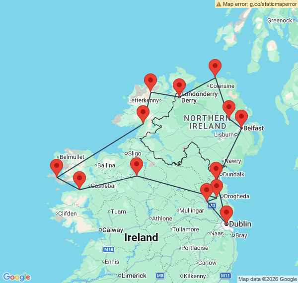 L'essentiel de l'Irlande du Nord en autotour