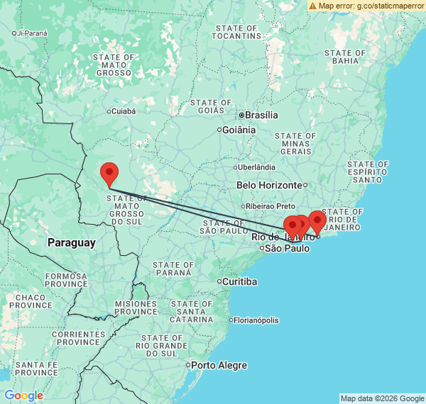 Animaux du Pantanal et plages de la Costa Verde