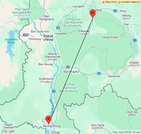 Promenade au sud du Laos