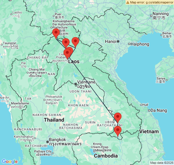 Circuit Laos authentique