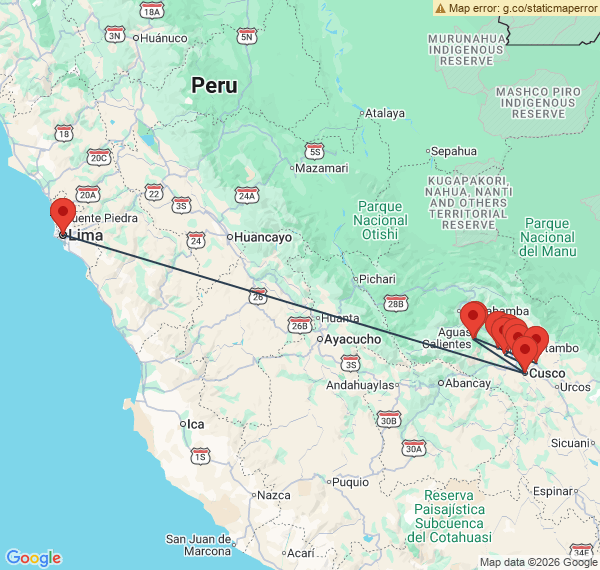 Circuit au Machu Picchu