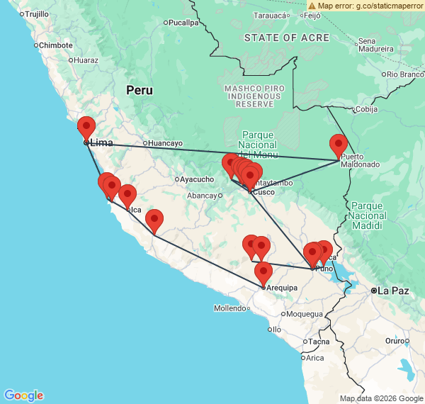 Circuit les merveilles du Pérou
