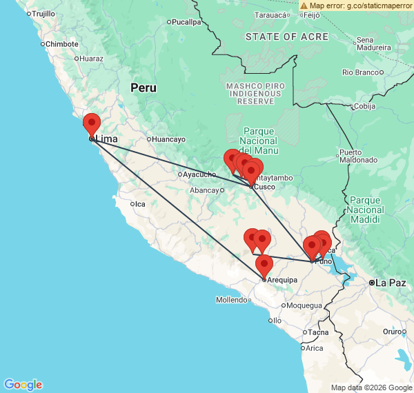 L'essentiel du Pérou en circuit