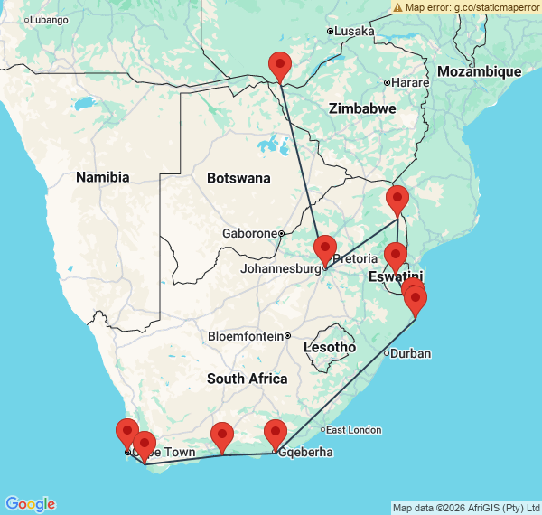 Merveilles sauvages : Afrique du Sud et Chutes Victoria !