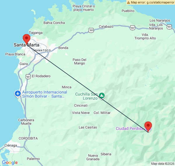 Trek à la recherche de la cité perdue