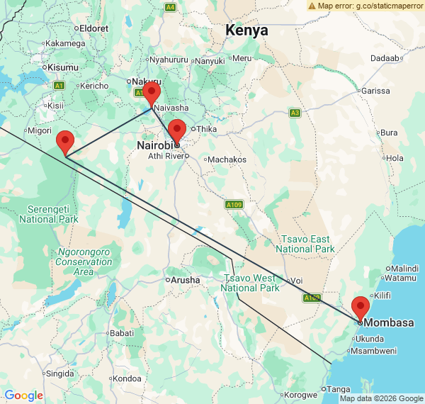 Safari au Kenya entre les grands parcs et l'Océan Indien