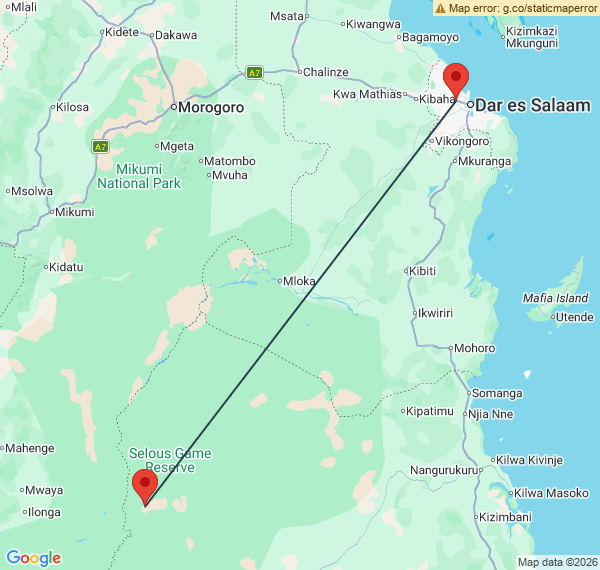 Safari d'exception dans la réserve de Sélous